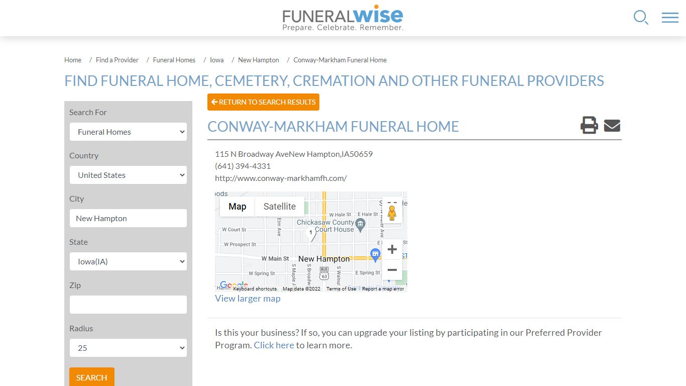 Conway-Markham Funeral Home